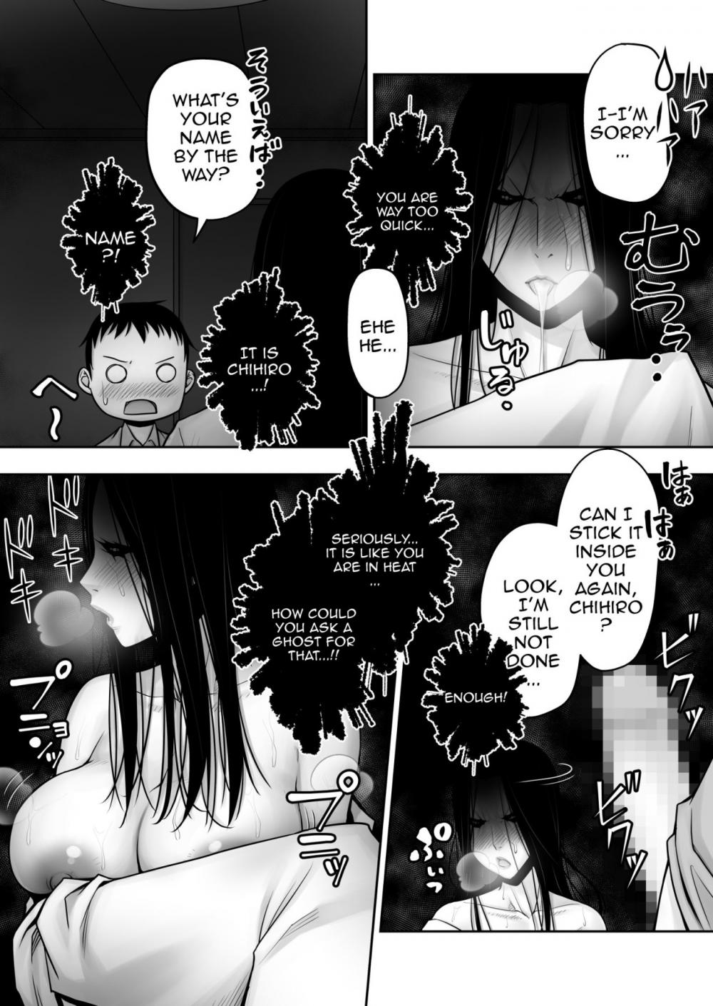 Hentai Manga Comic-The Results Of a Virgin Guy Fucking a Female Ghost That Haunts His Room-Read-31